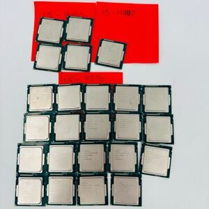 MIXED LOT OF 24 Intel Core i5- 4590 4440 4690 CPU DESKTOP PROCESSOR